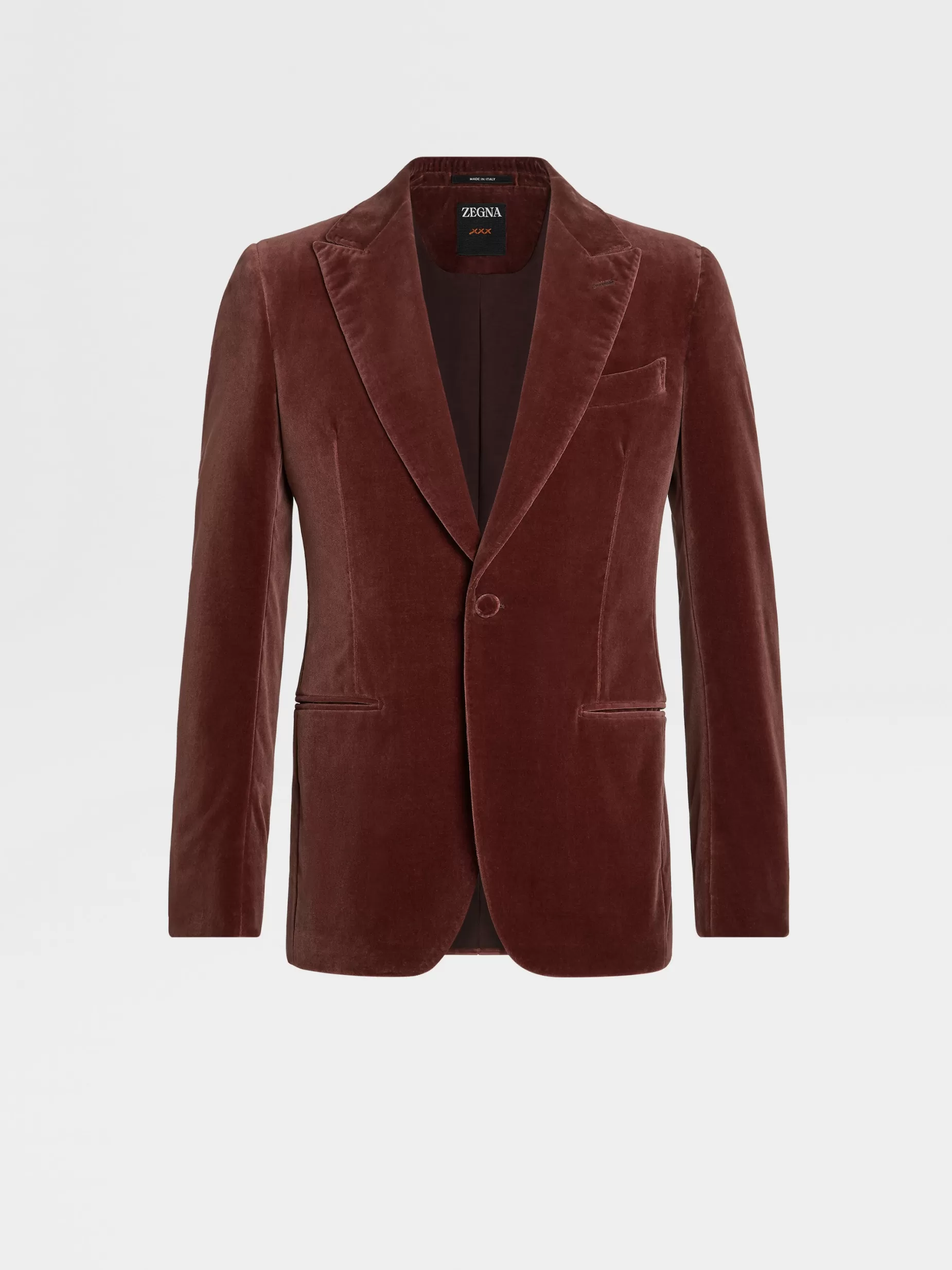 Veste de Soirée en Coton Rose Poudré<ZEGNA Shop