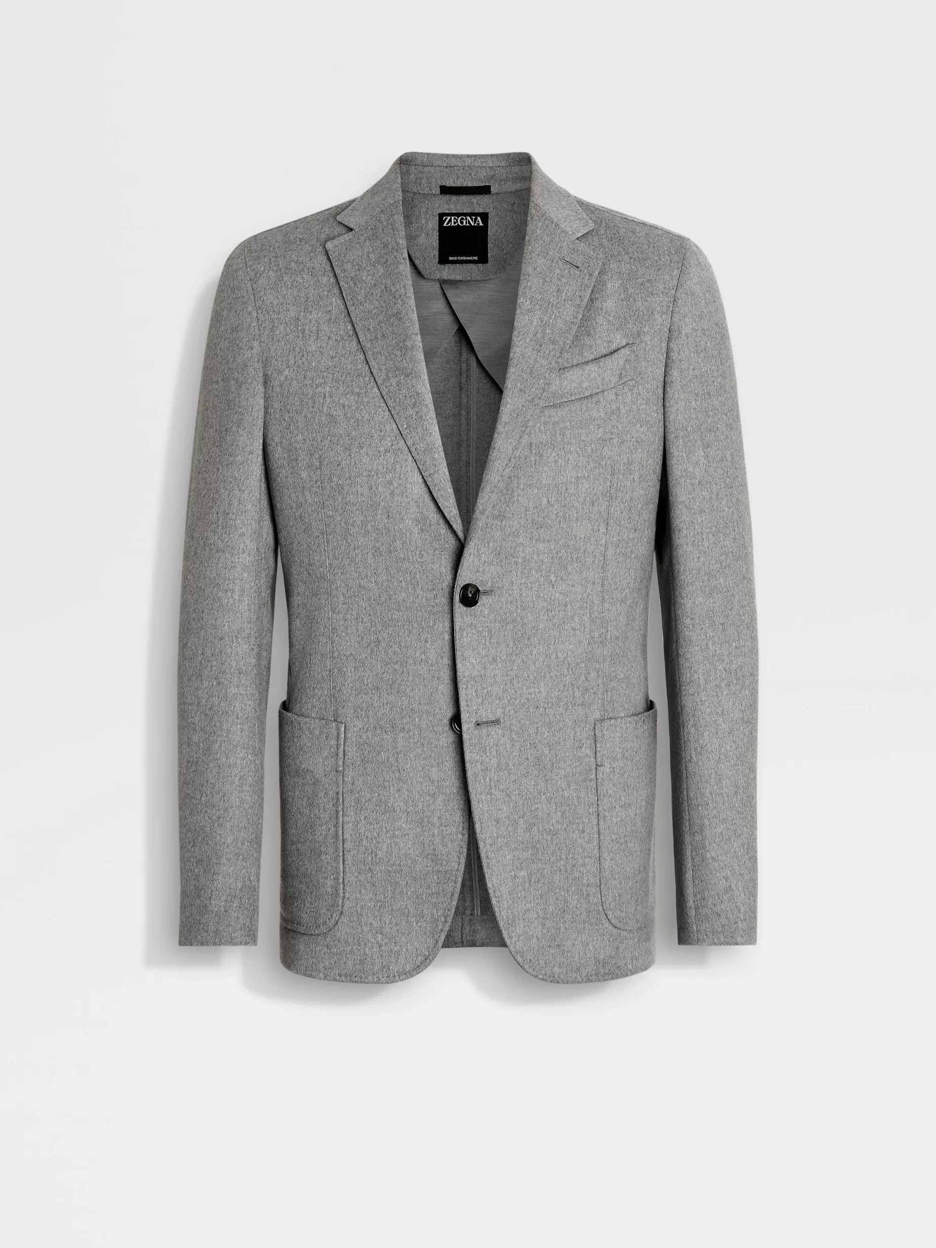 Veste en Oasi Cashmere Gris Chiné<ZEGNA Hot