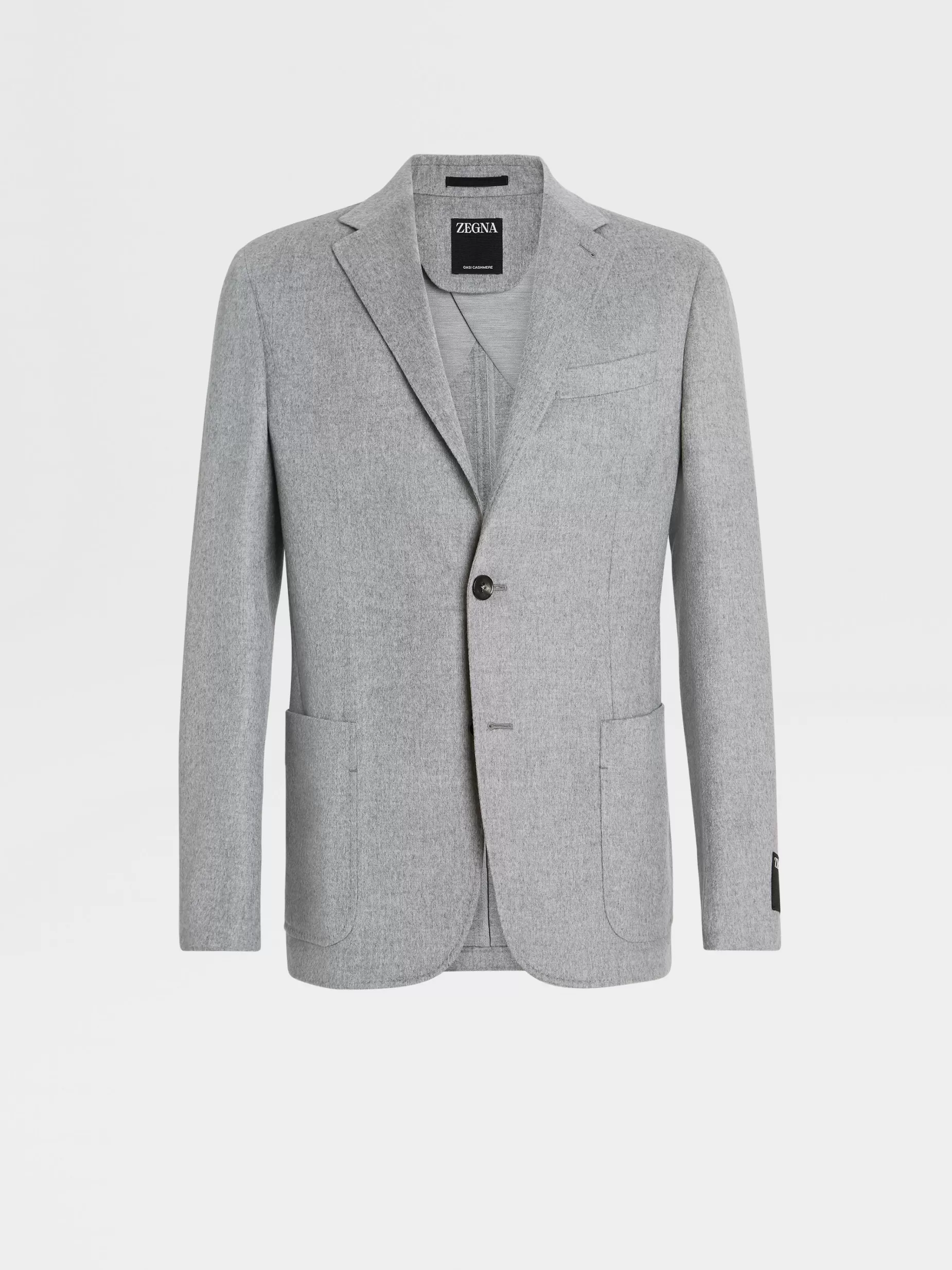 Veste en Oasi Cashmere Gris Chiné<ZEGNA New