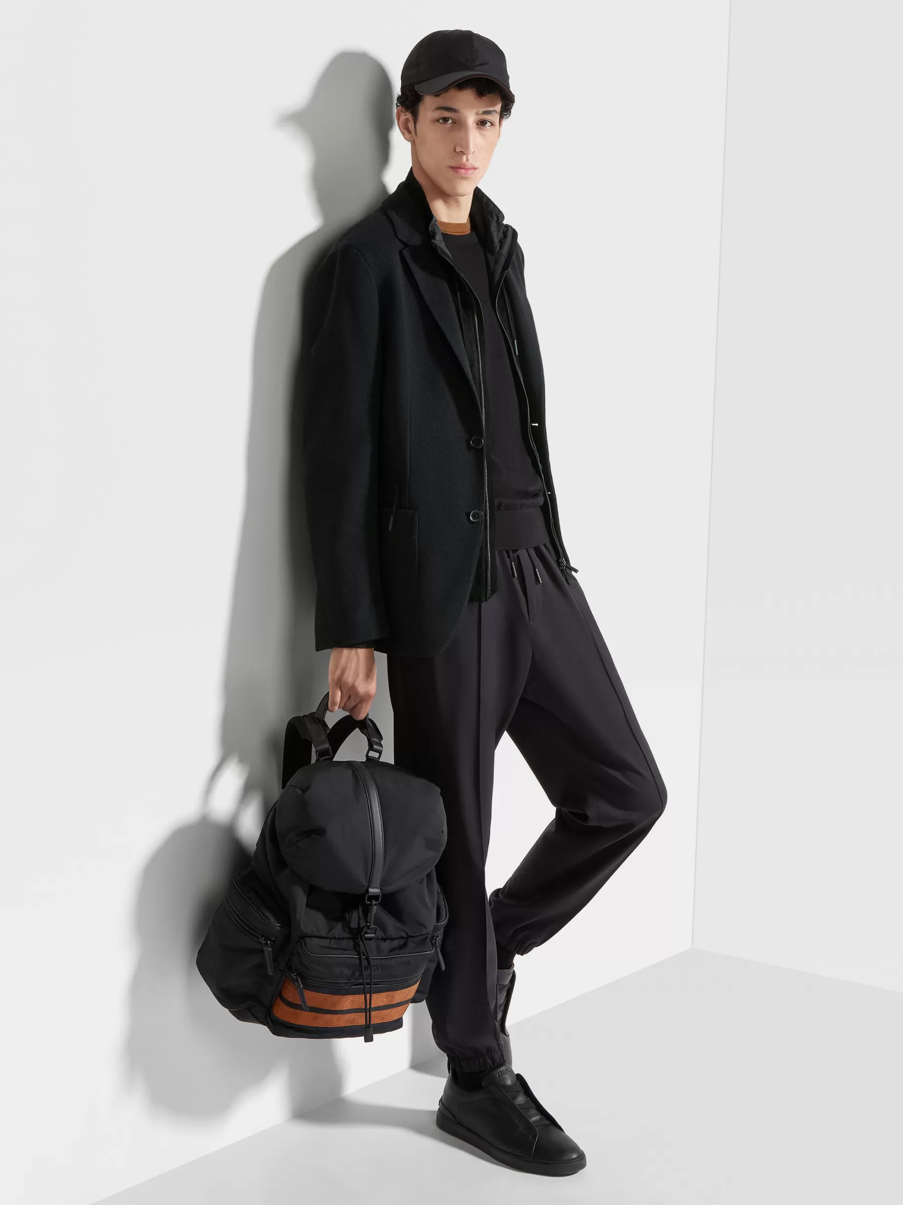 Veste Molletonnée en Laine Mélangée High Performance™ Jersey e<ZEGNA Cheap